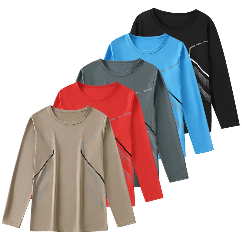 Jungen Sommer LaufSet Kurzarm T Shirt Und Shorts Schnelltrocknend Atmungsaktiv