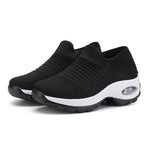 Damen Laufschuhe Mesh Atmungsaktiv Air Kissen Leicht Sportschuhe
