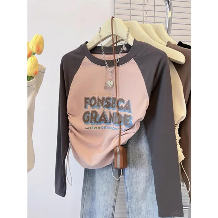 Mädchen T Shirt Langarm Baumwolle Frühling Herbst Casual Kleidung