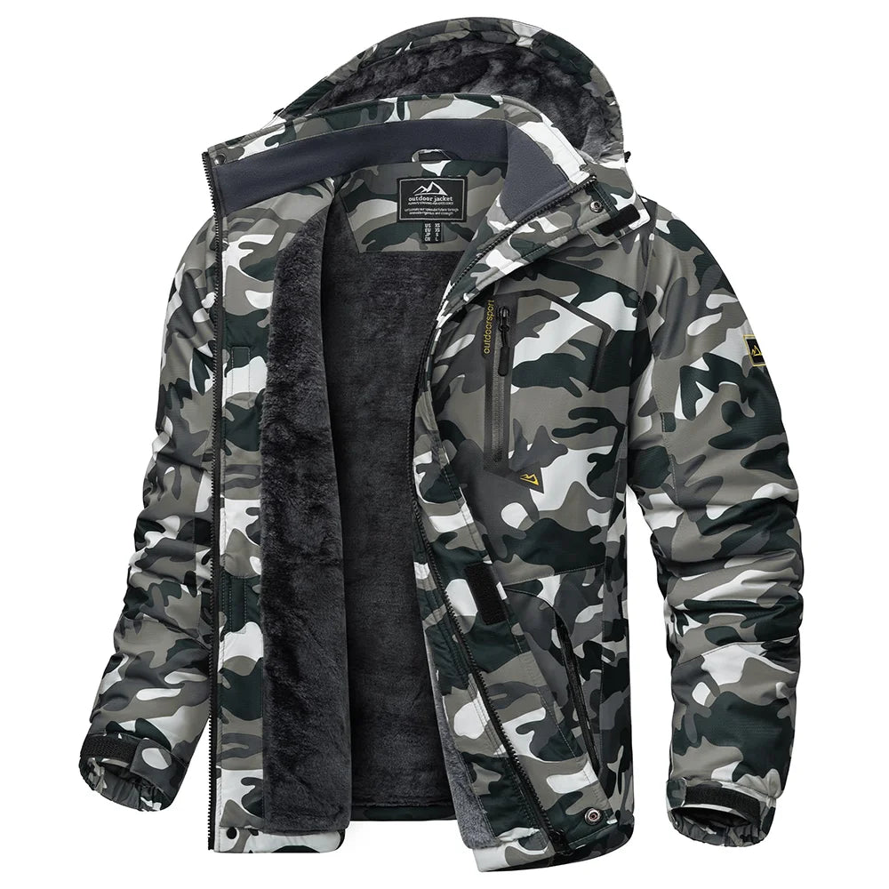 Herren Skijacke Wasserdicht Winddicht Winter