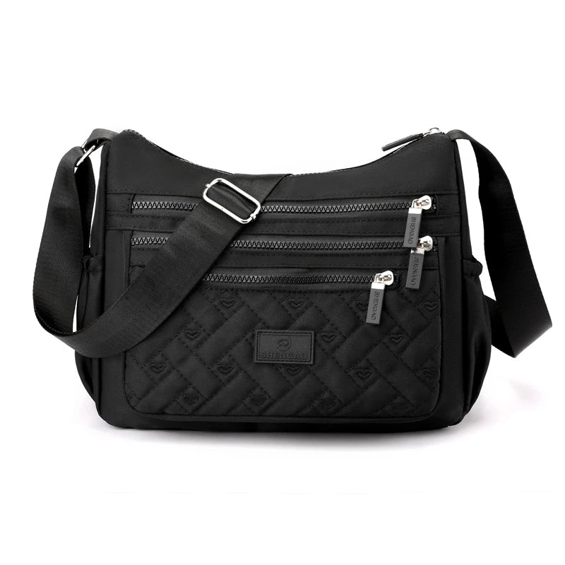 Schulter-Crossbody-Tasche Damen – Wasserdicht & Hohe Kapazität