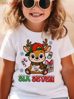 Kinder Streetwear T Shirt Meme Design Y2K Weihnachtsgeschenk