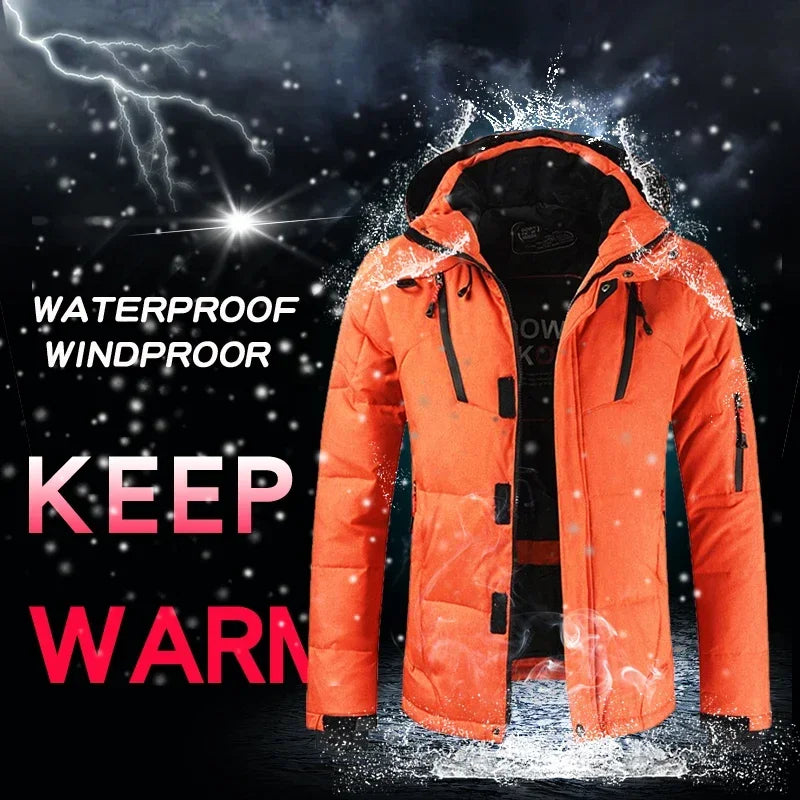 Herren Skianzug Wasserdicht Winddicht Winter