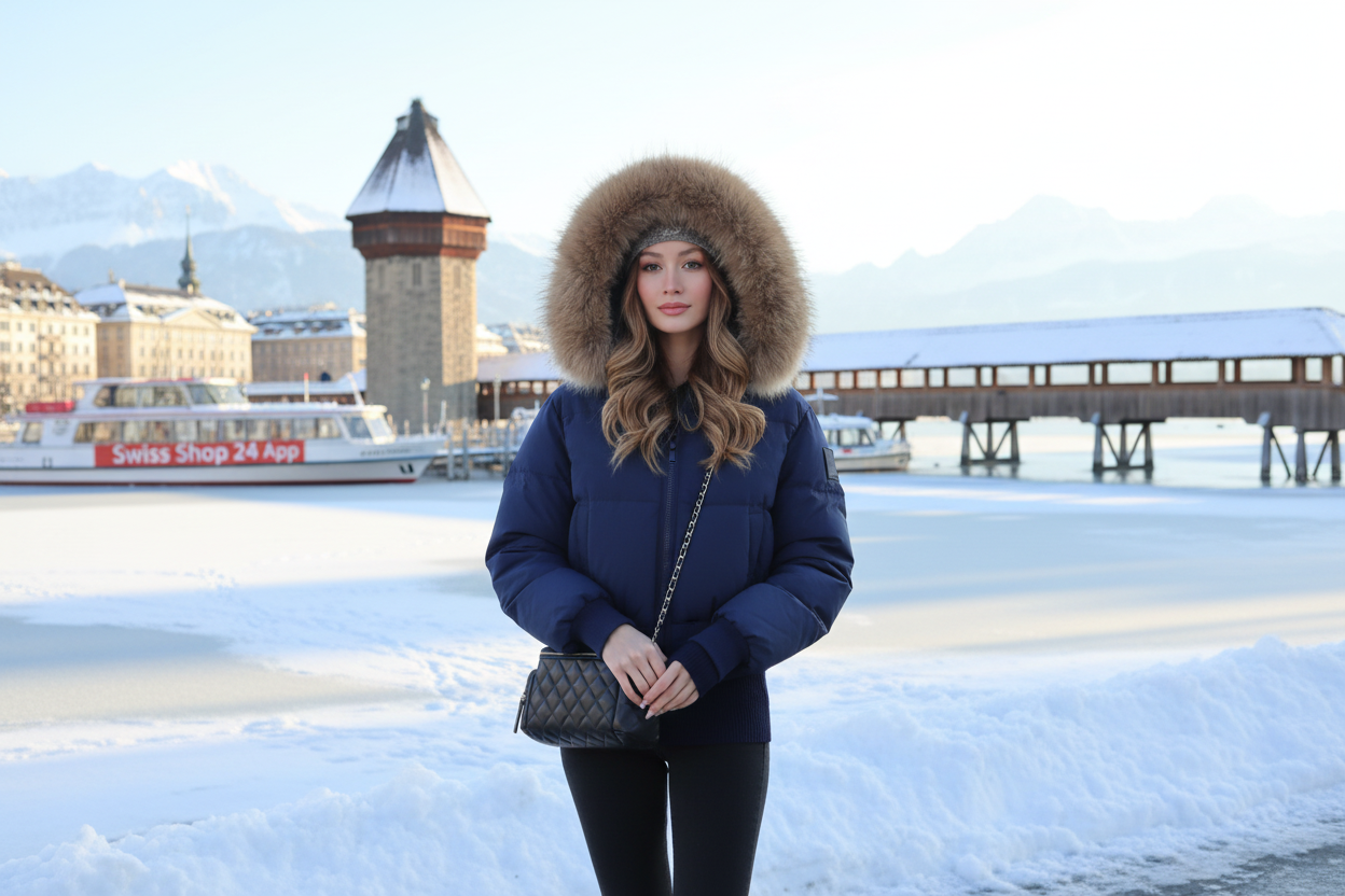 Jacke Navy Winter Luzern