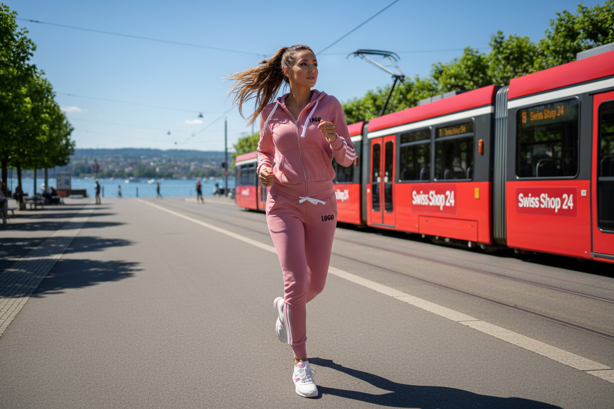 Trainingsanzug Rosa Sommer Zürich