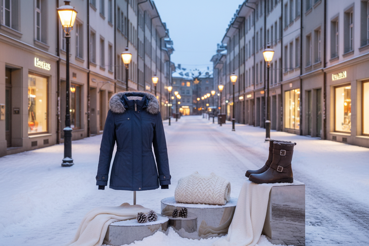 Winter Sale 2026 Banner Hintergrund